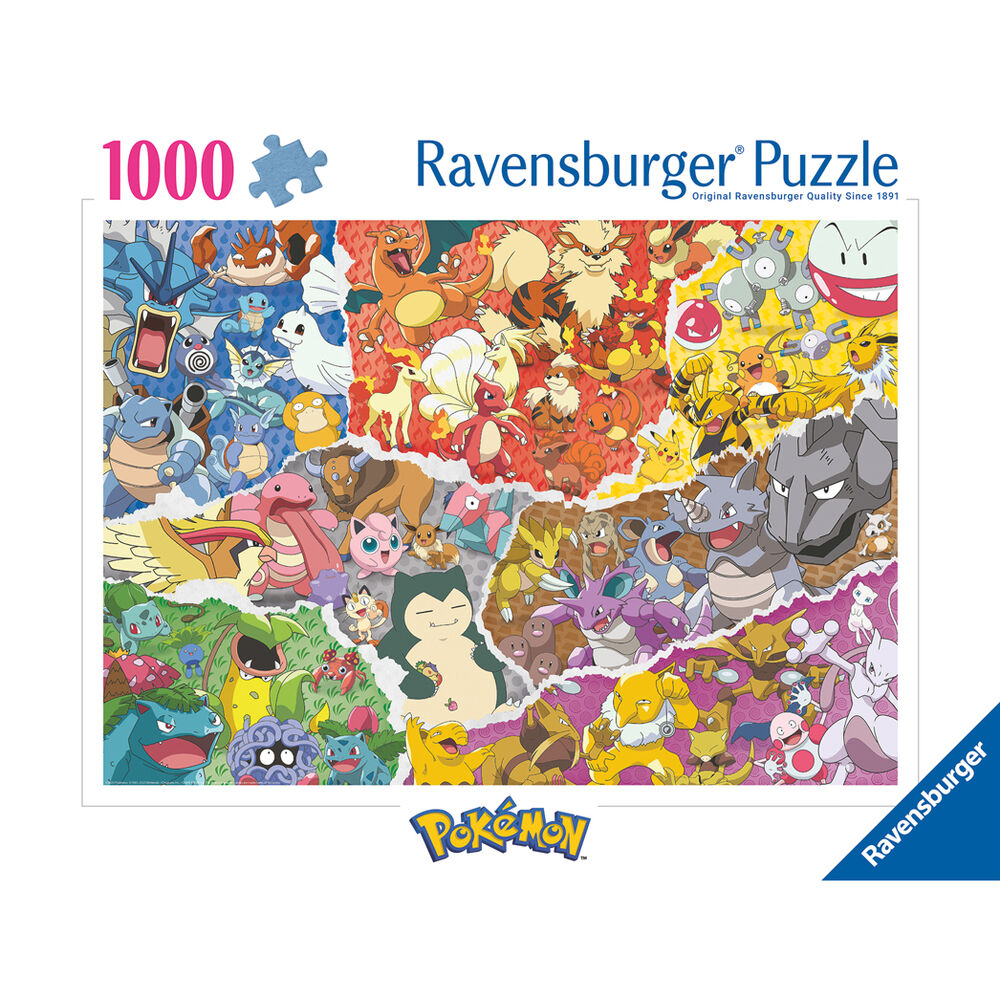 Rompecabezas de 1000 piezas – Pokémon (70x50cm)