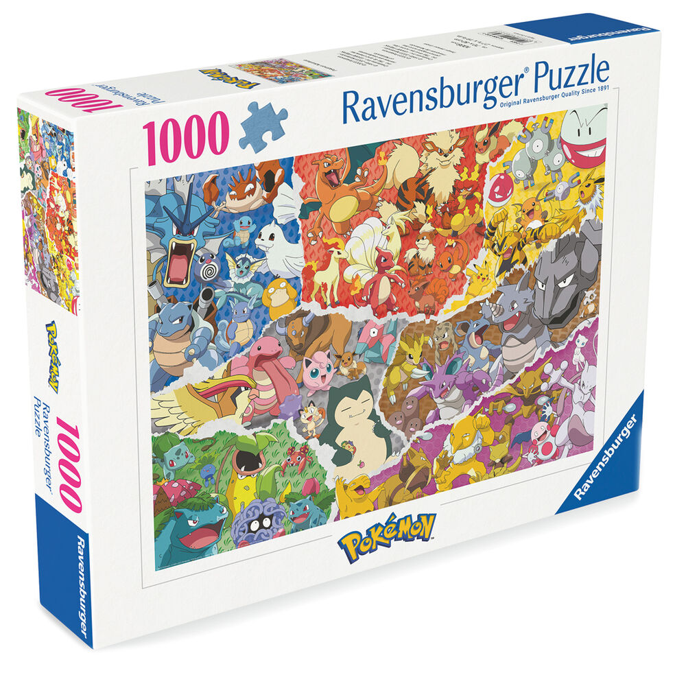 Rompecabezas de 1000 piezas – Pokémon (70x50cm)