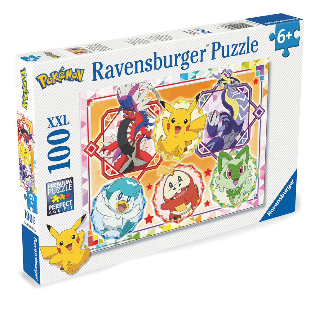 Puzzle Pokémon XXL (100 piezas)