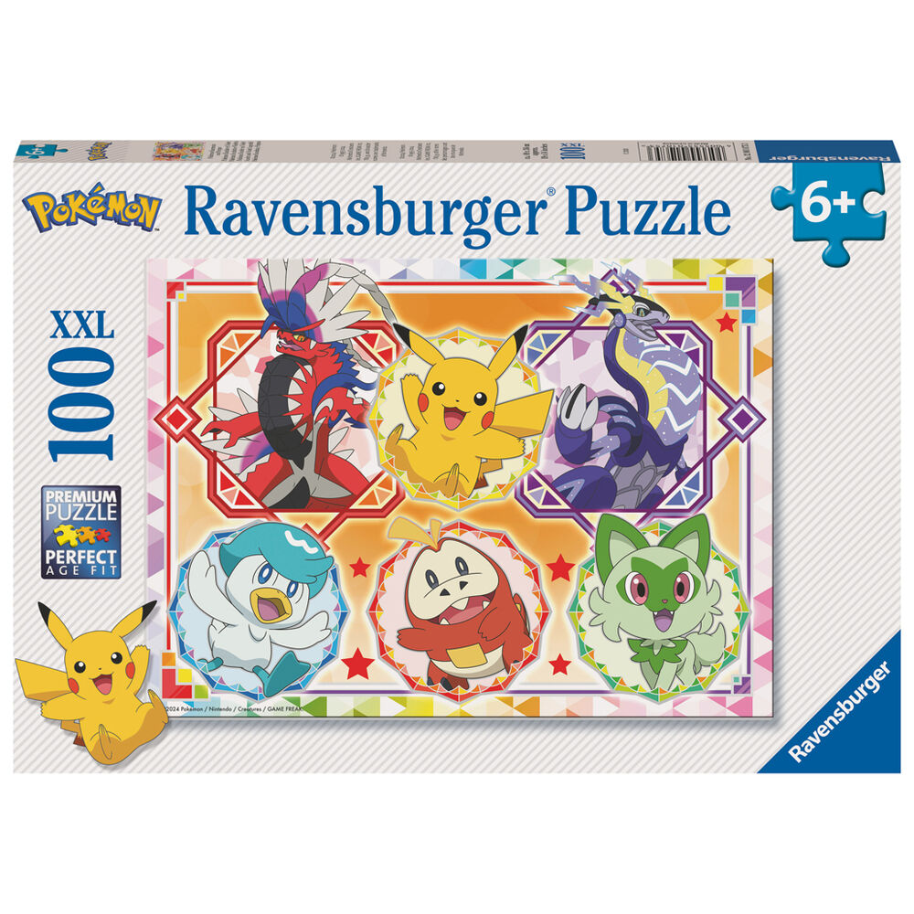 Puzzle Pokémon XXL (100 piezas)