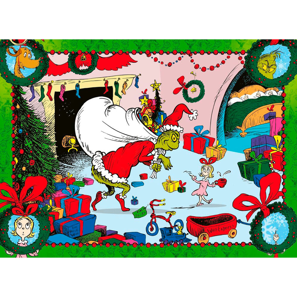 Puzzle XXL del Grinch (100 piezas)