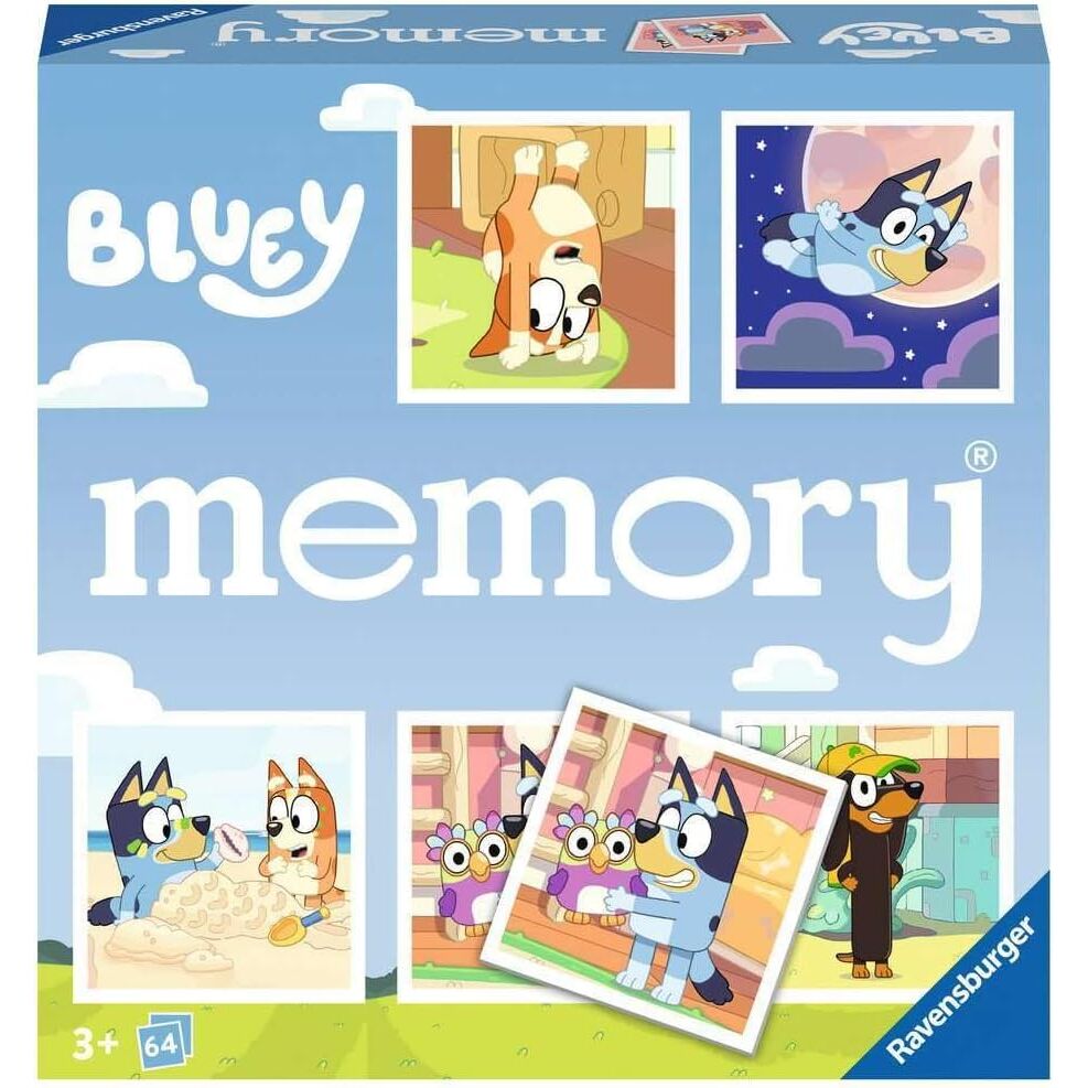 Juego de memoria – Bluey