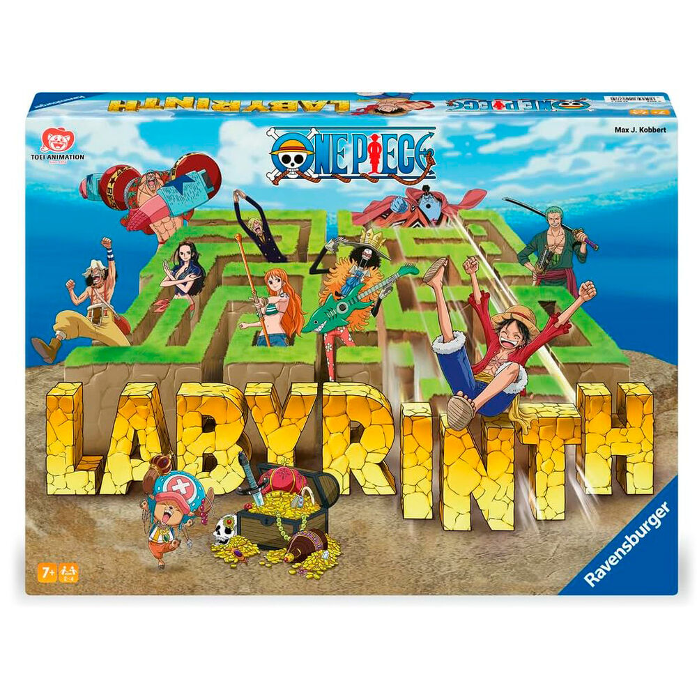 Jogo de Tabuleiro Labyrinth - One Piece