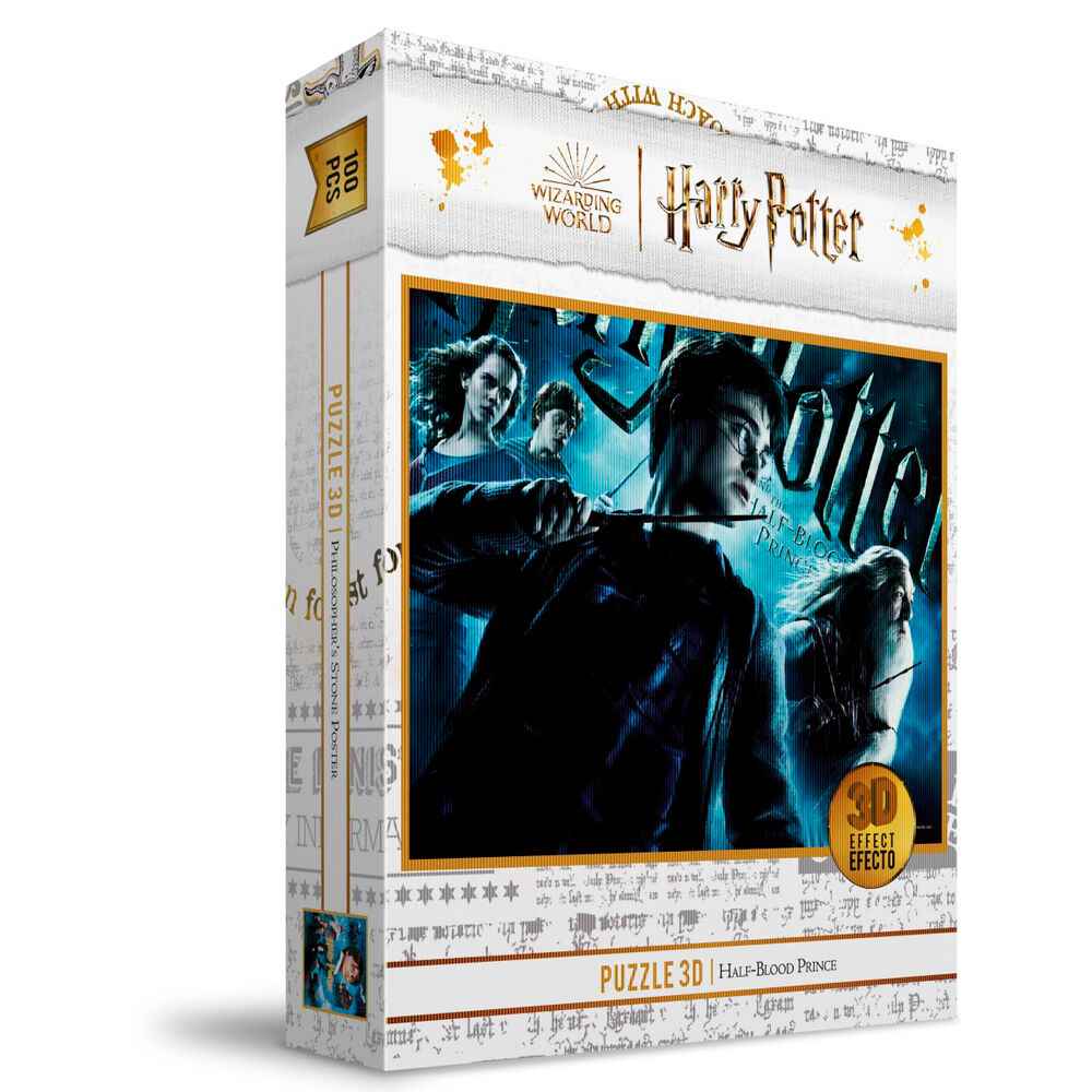 Puzzle Efeito 3D – Harry Potter (100 peças)