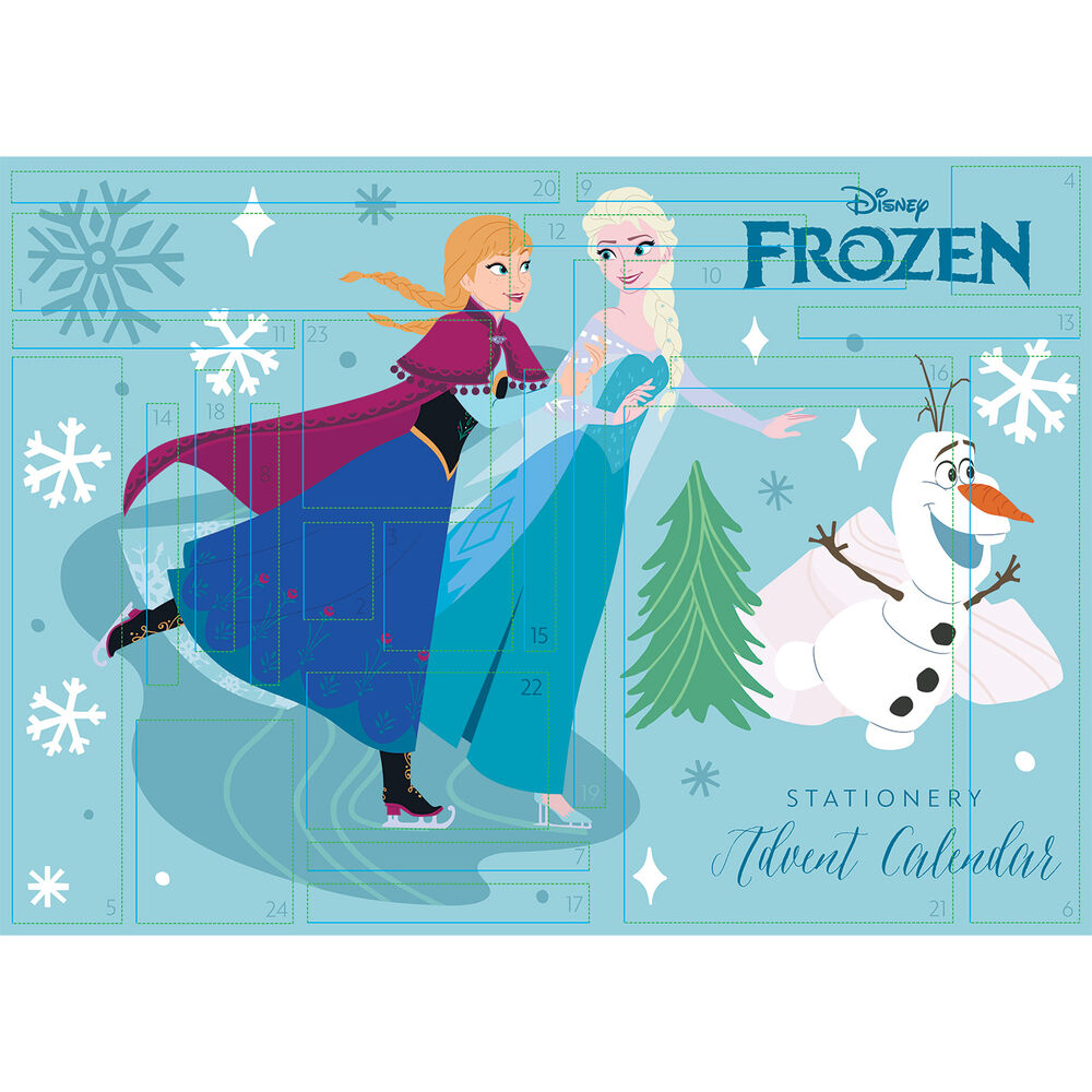 Calendario de Adviento - Disney Frozen (35x25x3cm)