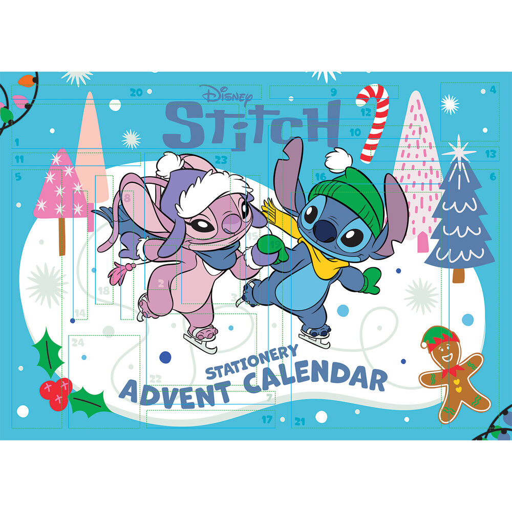 Calendario de Adviento - Stitch Disney (35x25x3cm)