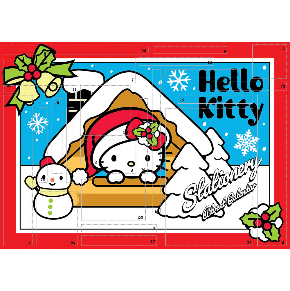 Calendario de Adviento - Hello Kitty (35x25x3cm)