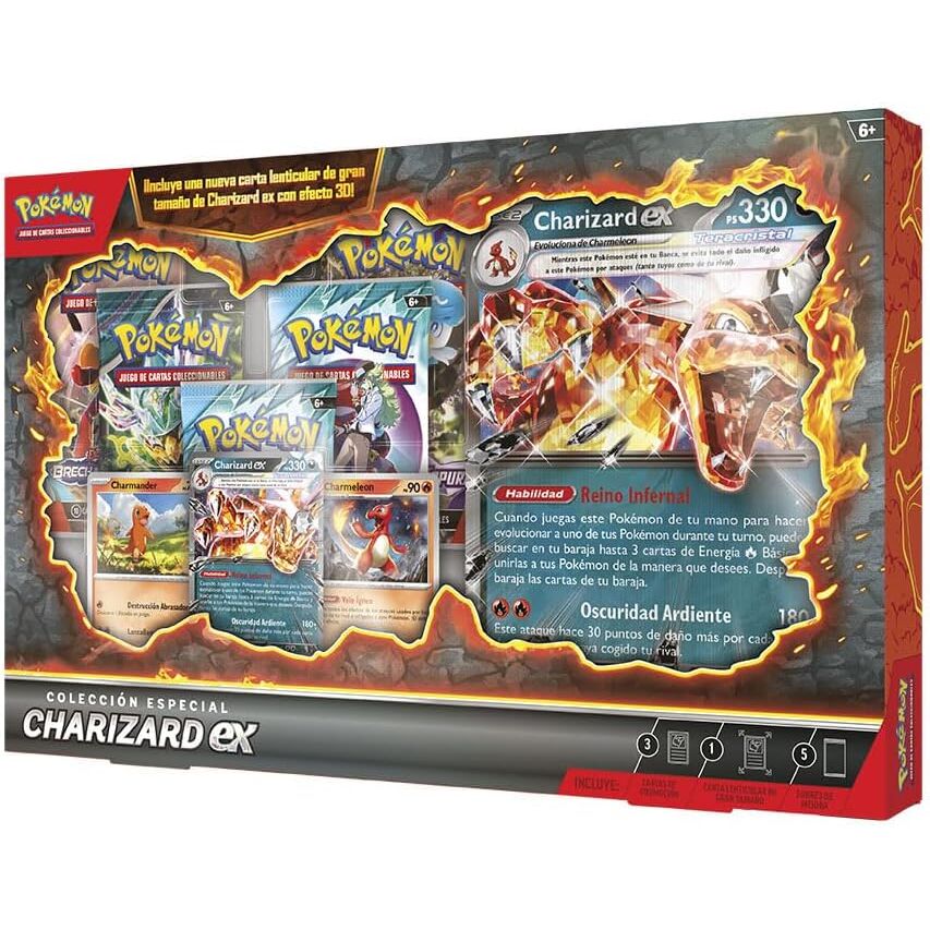 Colección Especial Pokémon – Colección Especial Charizard EX (Español)