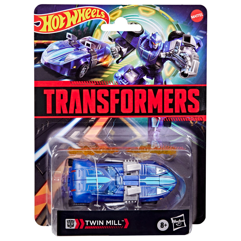 Figura Twin Mill – Hot Wheels x Transformers (12,5 cm, Deluxe)