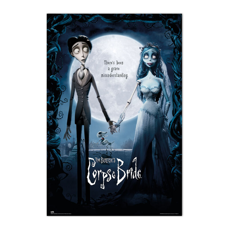 Póster de La novia cadáver – Tim Burton (91,5 x 61 cm)