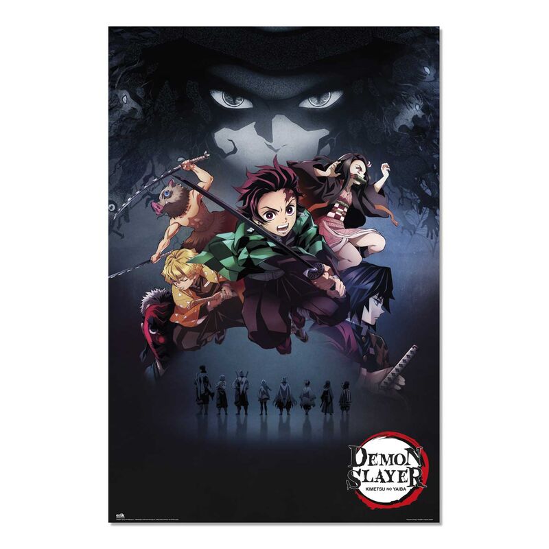 Poster Kimetsu no Yaiba – Demon Slayer (91,5x61cm)