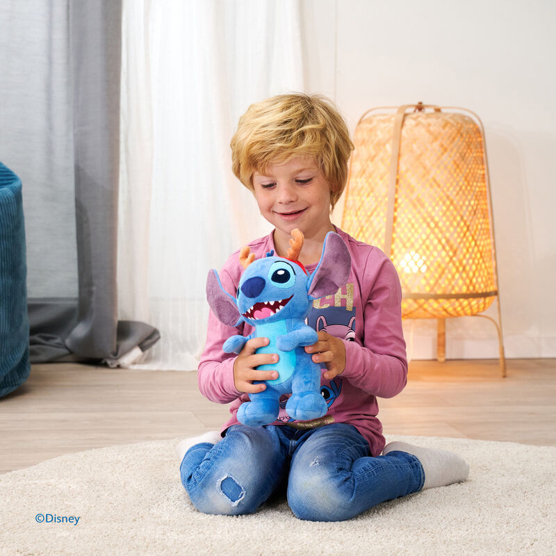 Peluche Stitch Reno – Disney (25 cm)