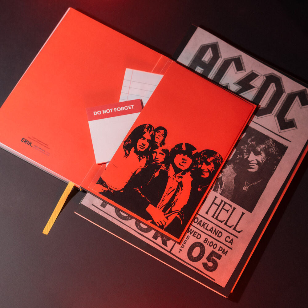 Cuaderno A5 Premium AC/DC
