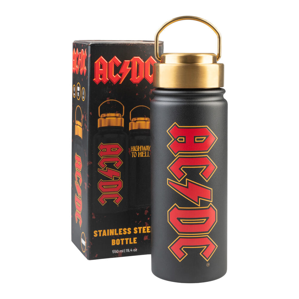 Botella de acero inoxidable - AC/DC (500 ml)