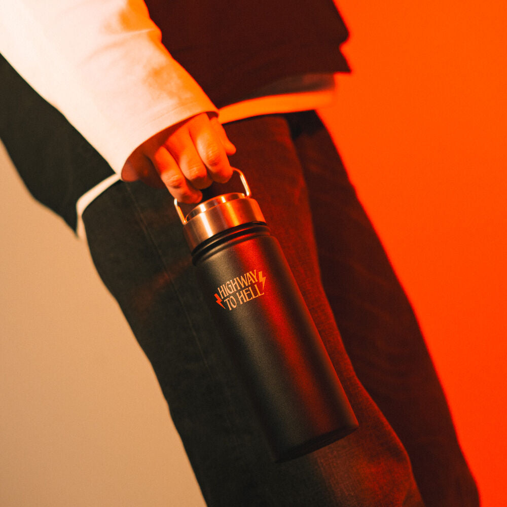 Botella de acero inoxidable - AC/DC (500 ml)