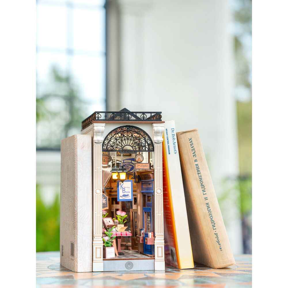 Maqueta 3D Cerra Livros Citas na Sala de Jogos – Rolife (148 peças, 10,6x19,5x25,5 cm)