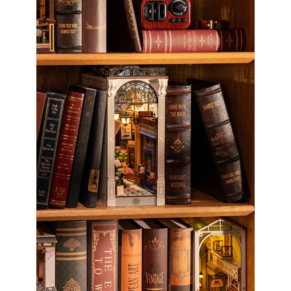 Maqueta 3D Cerra Livros Citas na Sala de Jogos – Rolife (148 peças, 10,6x19,5x25,5 cm)