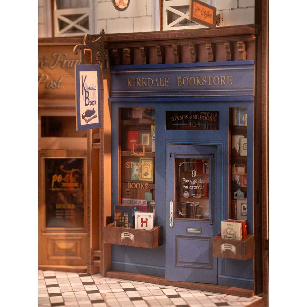 Maqueta 3D Cerra Livros Citas na Sala de Jogos – Rolife (148 peças, 10,6x19,5x25,5 cm)