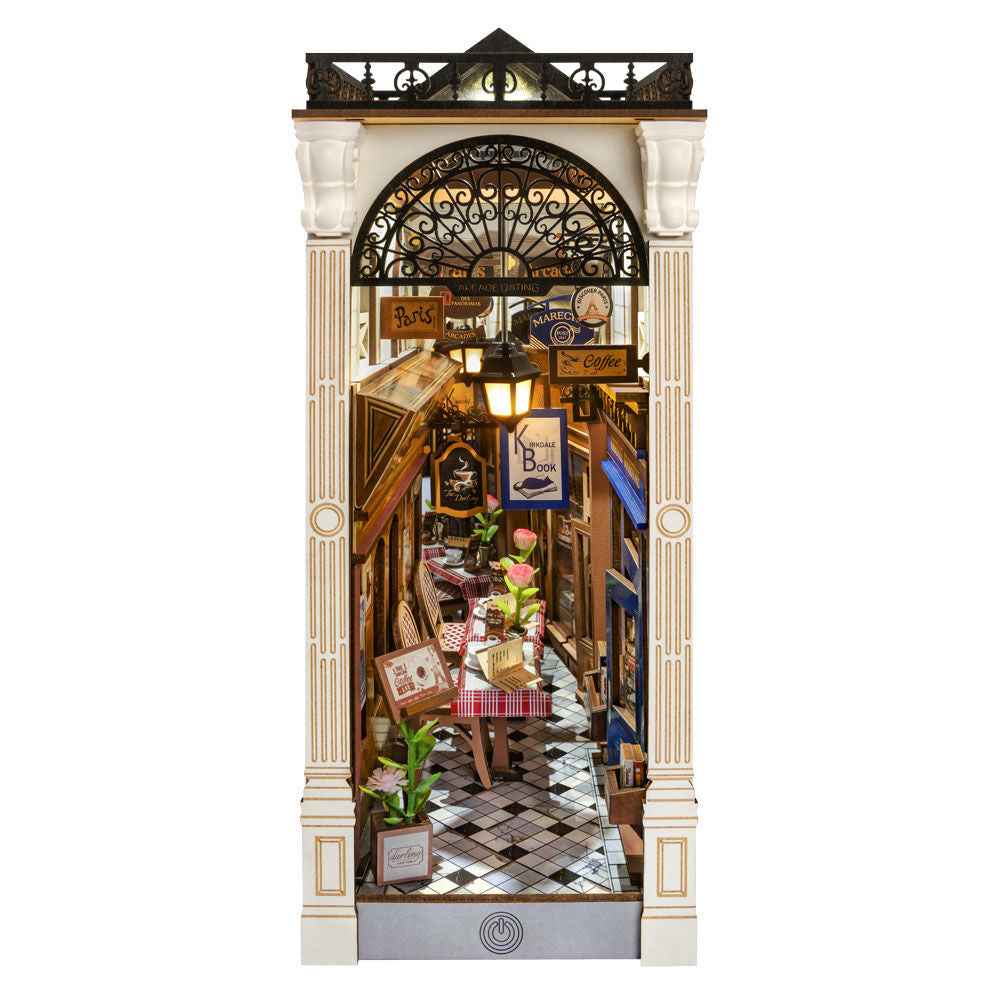 Maqueta 3D Cerra Livros Citas na Sala de Jogos – Rolife (148 peças, 10,6x19,5x25,5 cm)