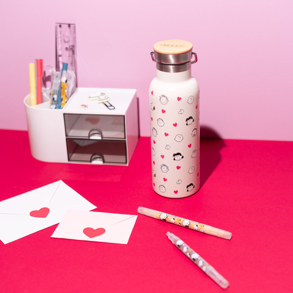 Botella de acero inoxidable Snoopy – Peanuts (500 ml)