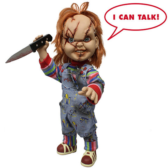 Chucky Child's Play figura falante 38 cm - MerchVillain