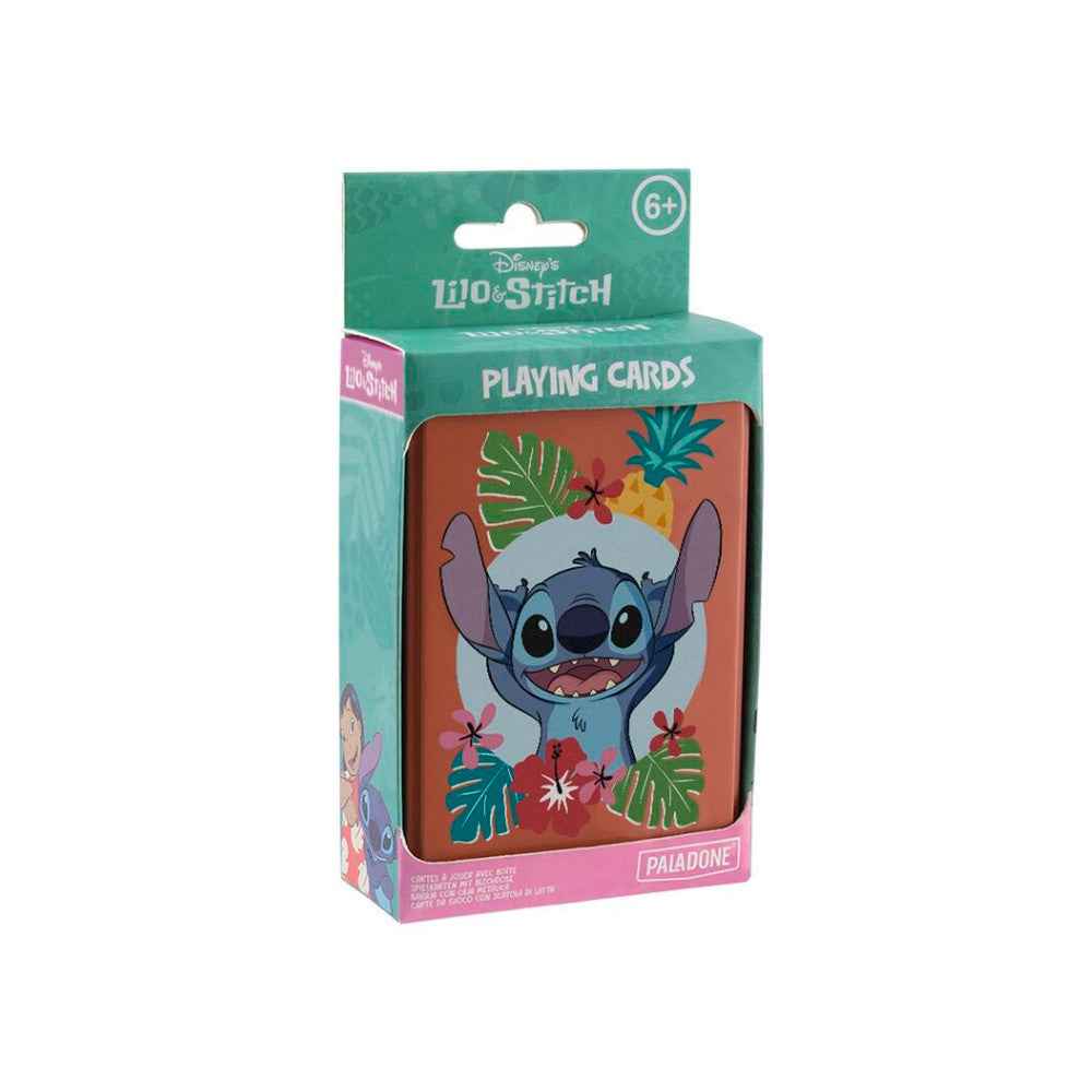 Baralho de Cartas Lilo & Stitch – Lata Metálica