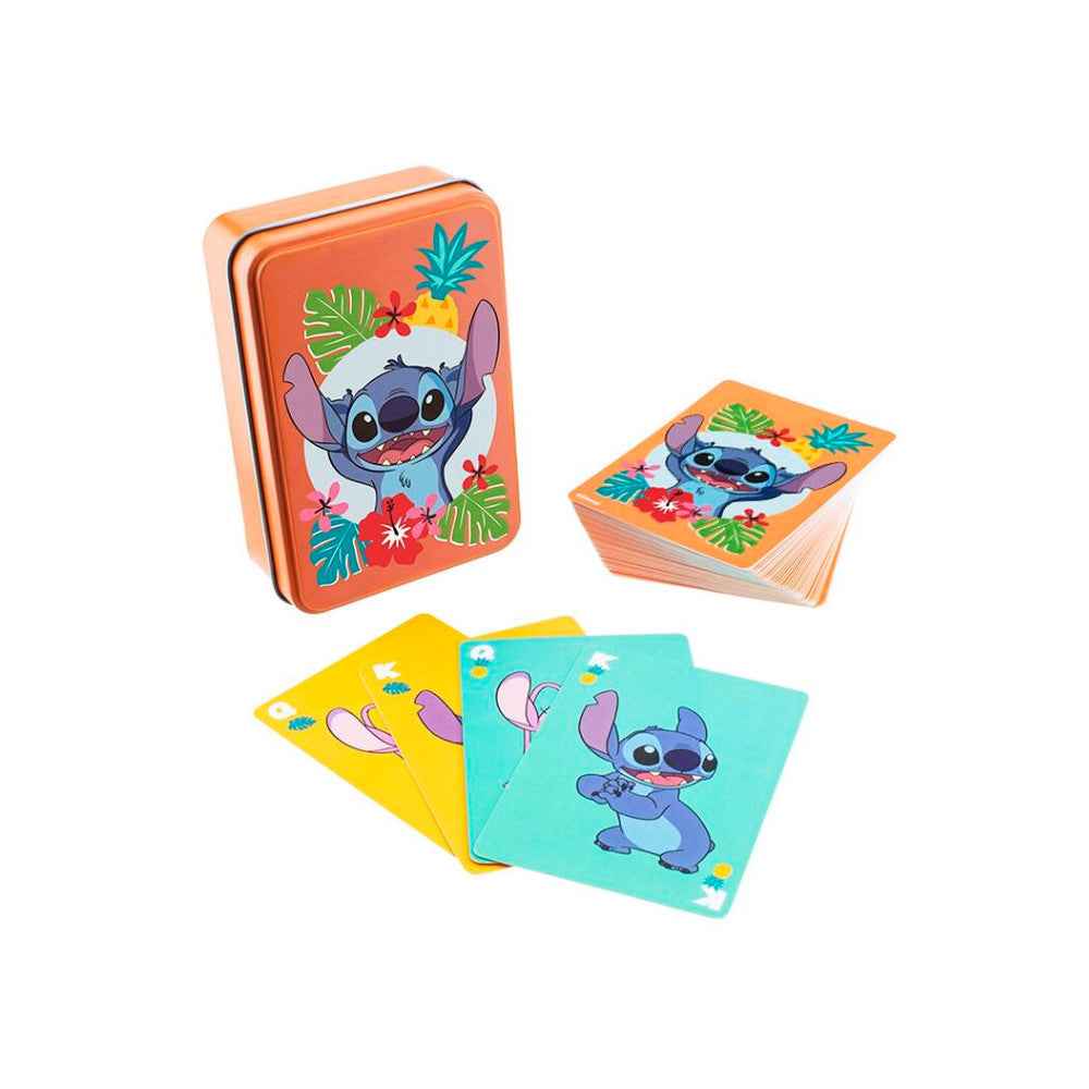 Baralho de Cartas Lilo & Stitch – Lata Metálica